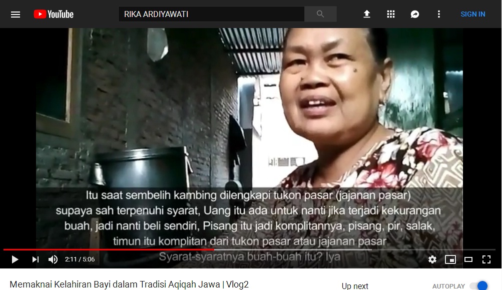 MEMAKNAI KELAHIRAN BAYI DALAM TRADISI AQIQAH JAWA