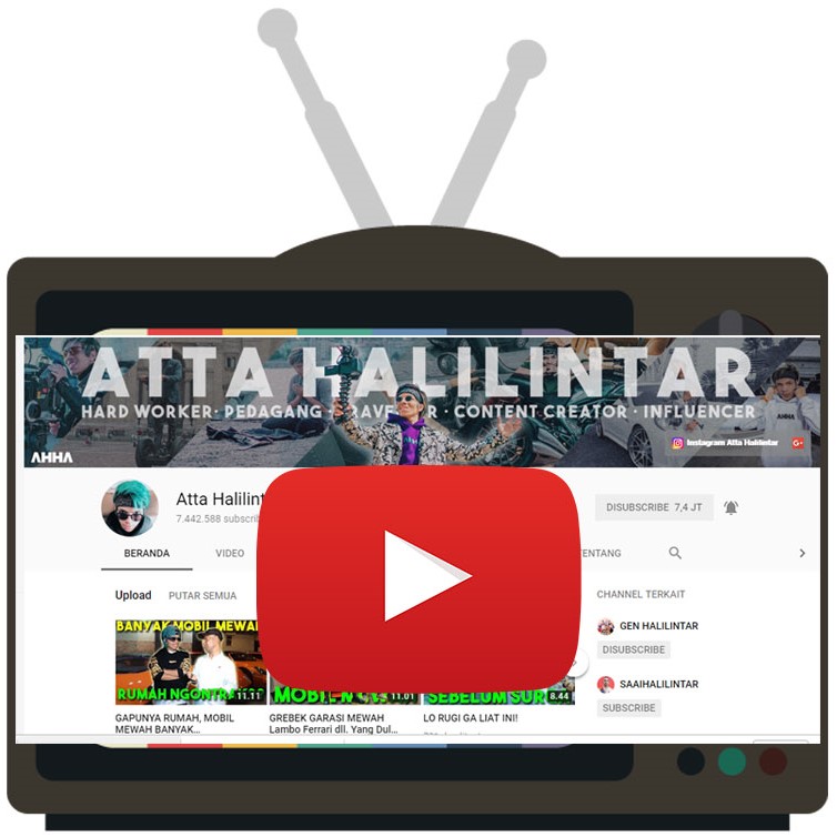 Nah, youtube itu creators for change bukan change for creators