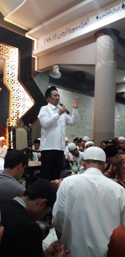 Dipadati Ribuan Jamaah, Ustadz Yusuf Mansur Ajak Umat Muslim Bali Bersedekah