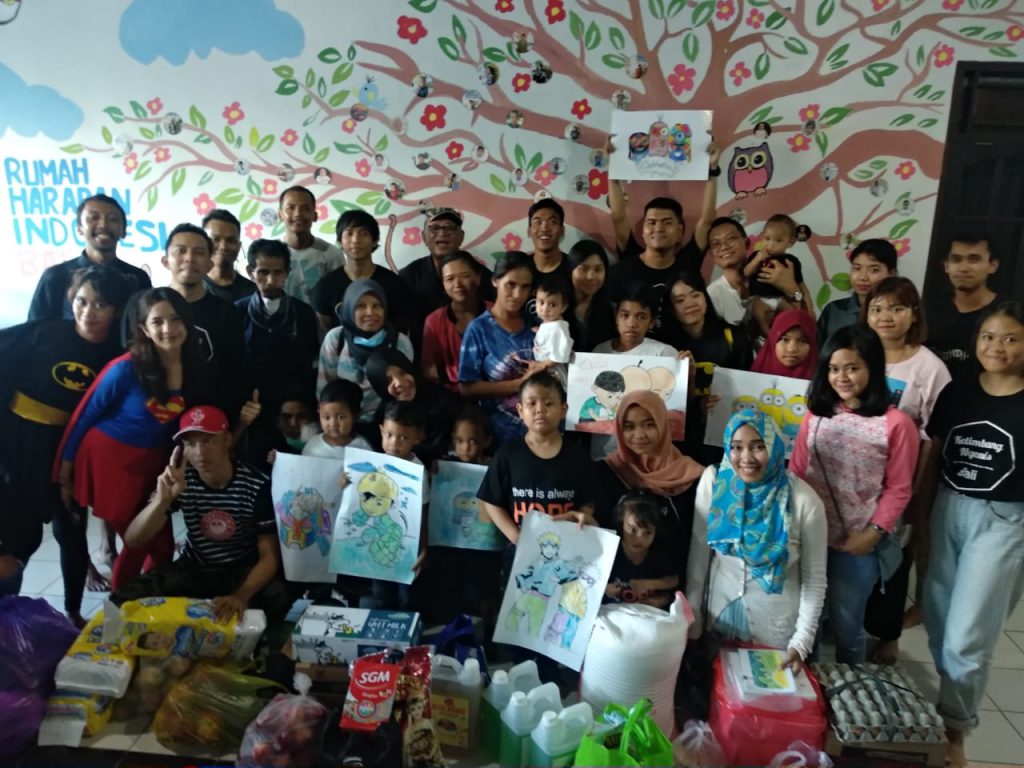 Sambut Hardiknas dan Bulan Suci Ramadhan, Komunitas Ketimbang Ngemis Bali Bagikan Kado Kebahagiaan untuk Adik-Adik RHI & Rumah Singgah Pak Wen