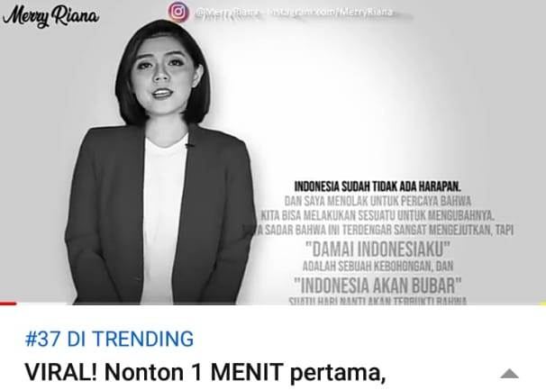 Video Miss Merry Riana ini Viral dan Menuai Banyak Komentar!