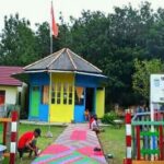 Keindahan Desa Wisata Burai, Kampung Warna- Warni di Tanjung Batu,Ogan Ilir,Sumatera Selatan