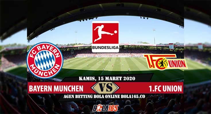 Prediksi Skor FC Union Vs BayernMunchen Di Liga German