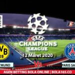 Prediksi Skor Borussia Dortmund Vs Paris Saint Germain