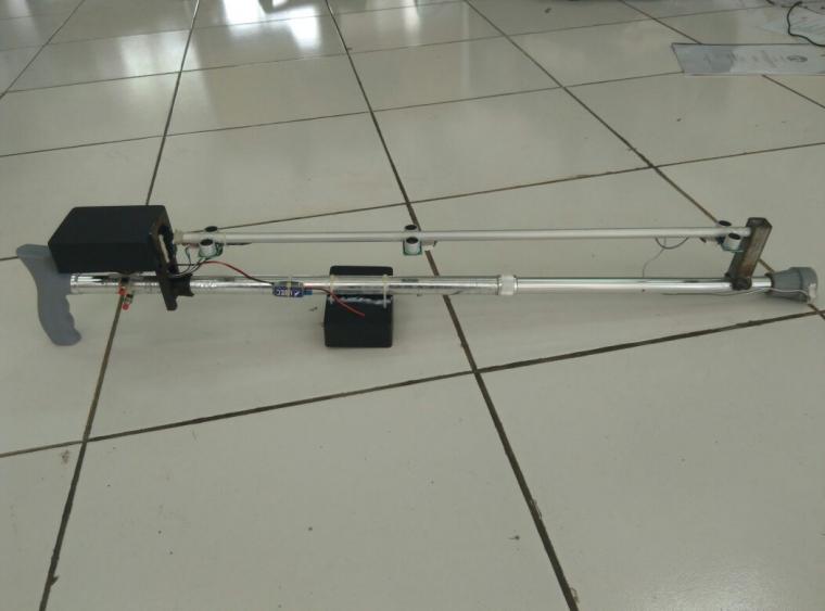 Terobosan Anak SMP, Tongkat Ber-GPS bagi Tuna Netra