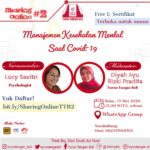 Komunitas Turun Tangan Hadirkan Sharing Online “Manajemen Kesehatan Mental Saat Covid-19”