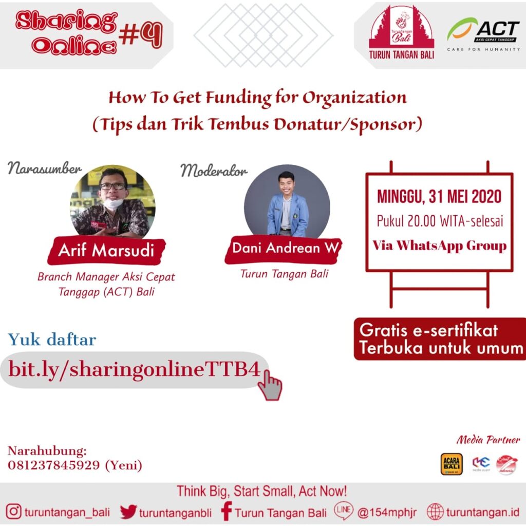 Arif Marsudi Berikan Tips & Trik Cara Tembus Mendapatkan Donatur