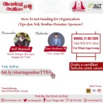 Arif Marsudi Berikan Tips & Trik Cara Tembus Mendapatkan Donatur