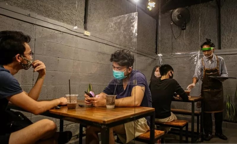 Penerapan Protokol Kesehatan di Kedai Kopi