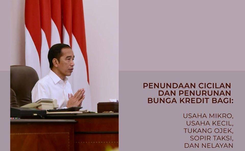 Praktik Kebijakan Pemerintah Indonesia terhadap Perekonomian dalam menghadapi Covid 19  (Studi Kebijakkan: Kelonggaran Pembayaran Angsuran)