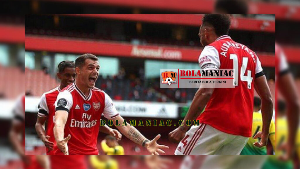 Aubameyang Mencetak Gol Ke-50nya Di Liga Premier