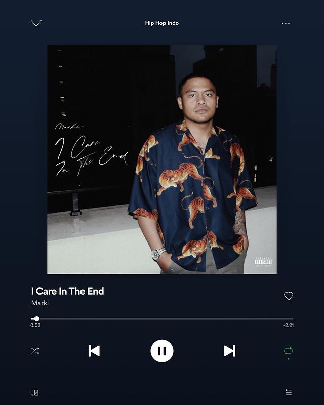 MARKI @MARKIHARMONY TETAP SEMANGAT RILIS SINGLE TERBARU ‘I CARE IN THE END’ DI ERA HIP HOP MULAI TURUN