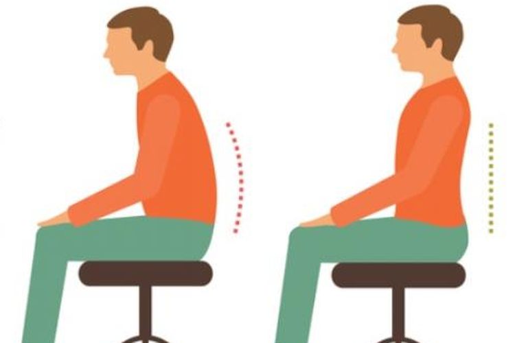 Penting! Ini Posisi Duduk yang Tepat Saat Bekerja