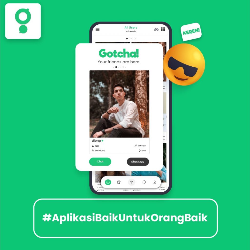 Gotcha, Media Sosial Terpopuler Buatan Indonesia