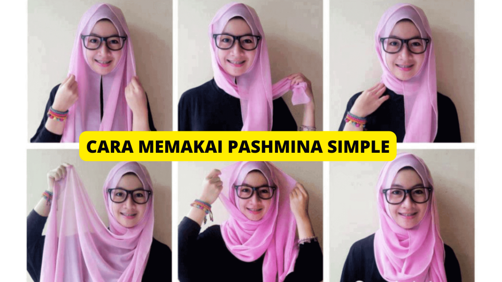 Tutorial Cara Memakai Pashmina Simple dan Cepat