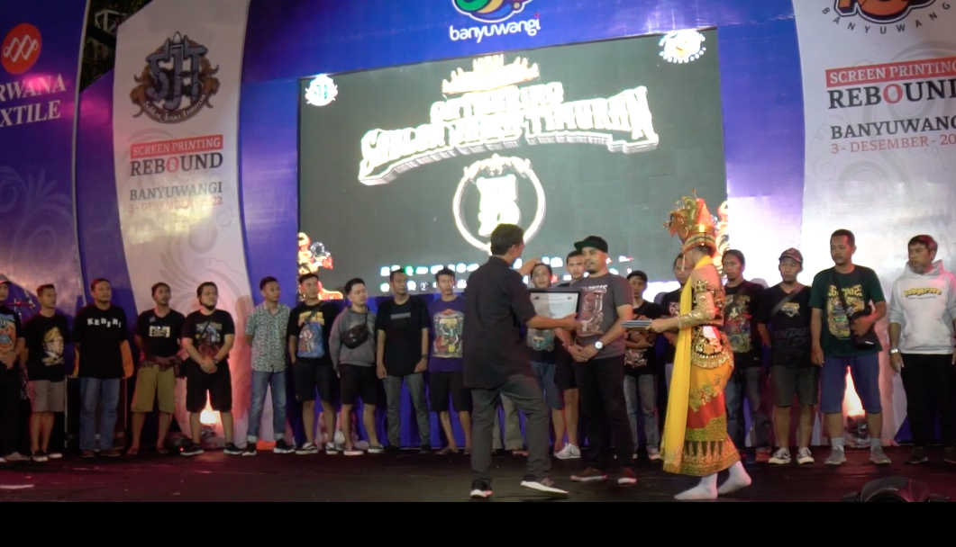 Malam Puncak Acara Gathering Sablon Jawa Timuran 5 di Banyuwangi