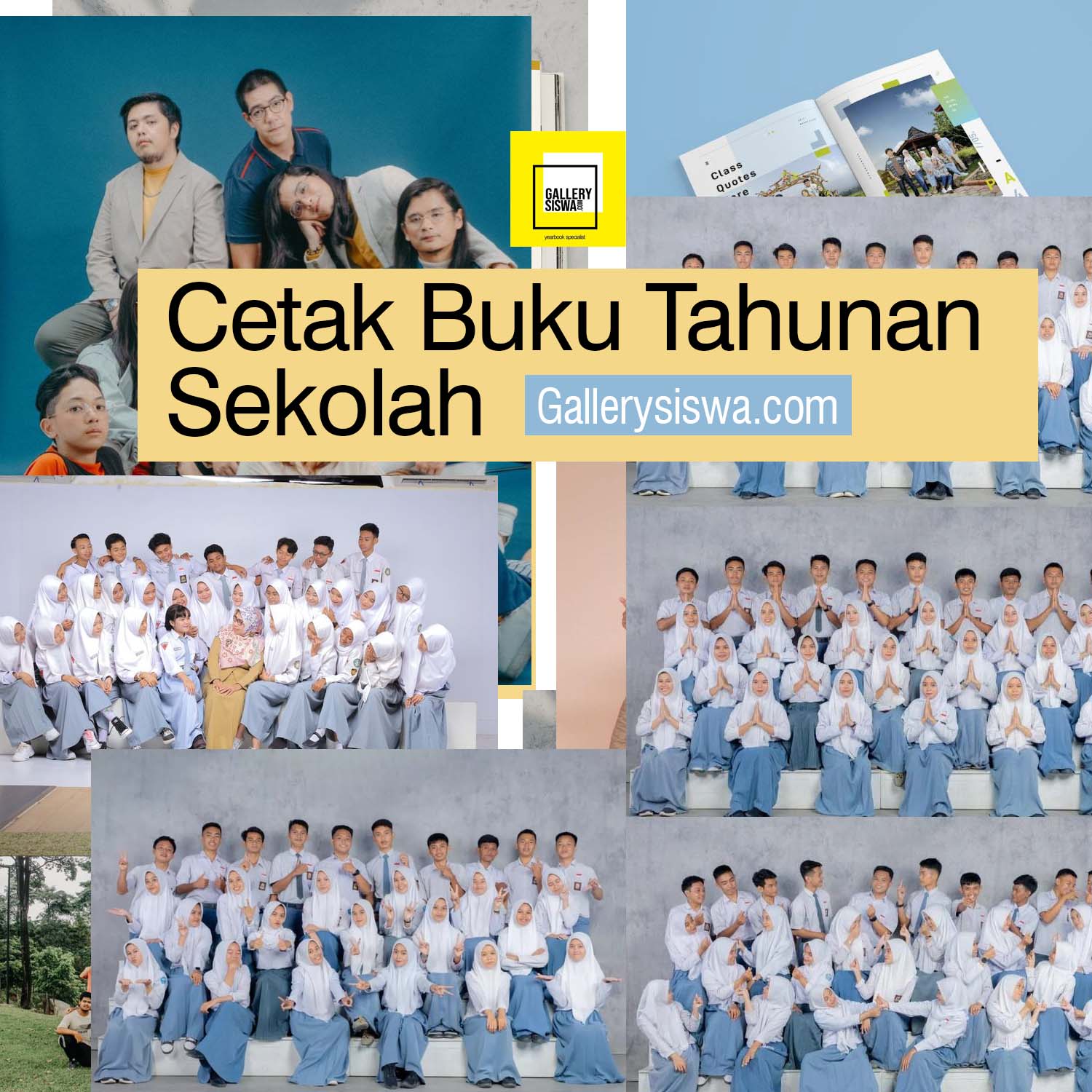 Cetak Buku Tahunan Sekolah Gallery Siswa