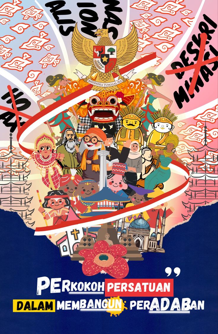 Poster persatuan dan kesatuan
