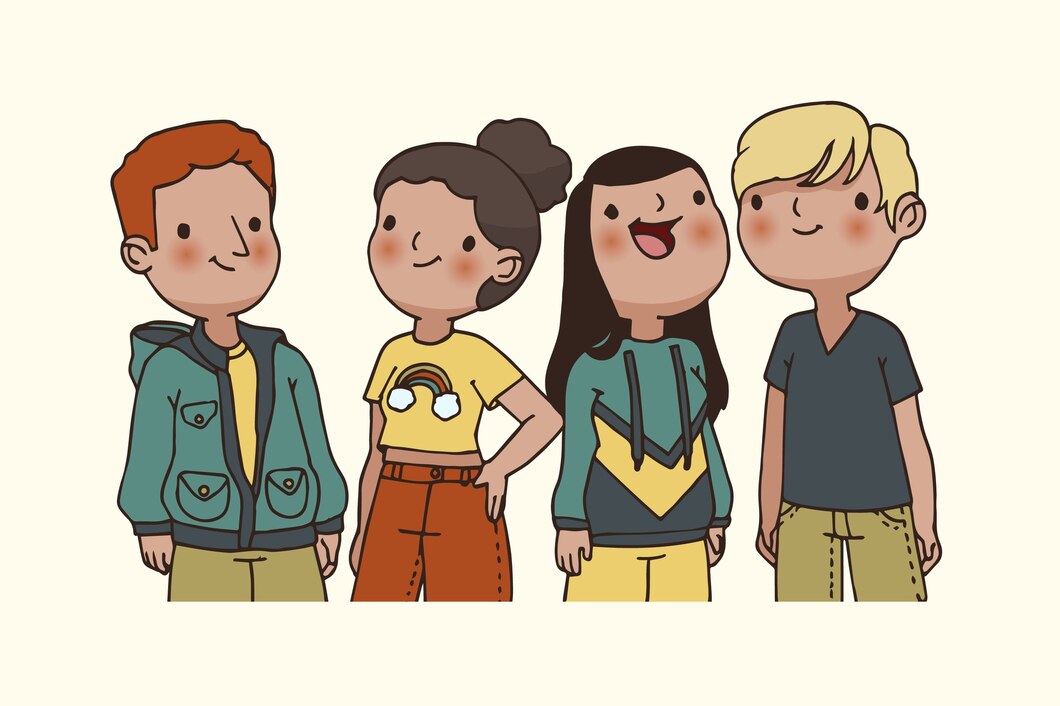 happy-friends-talking-each-other_23-2148470089