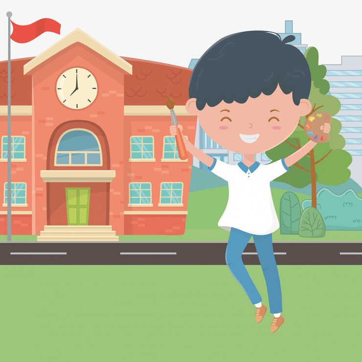 school-building-boy-cartoon_24640-45444